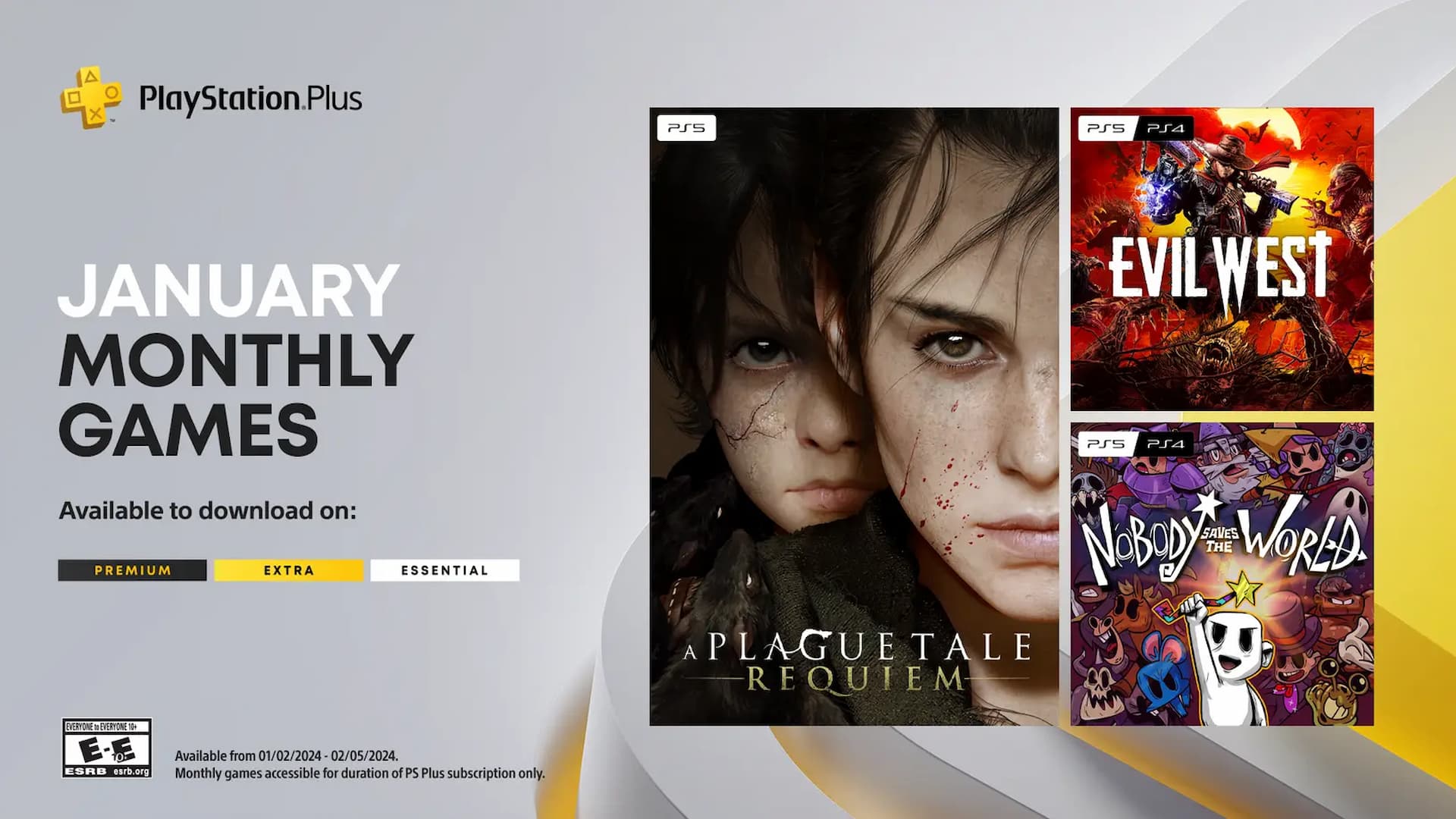 January PlayStation Plus Games Revealed - Blog - News